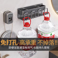 Electric tooth cup toothpaste toothbrush shelf storage rack for homesuit punch-free bathroom bathroom mouthwash cup wall hanging