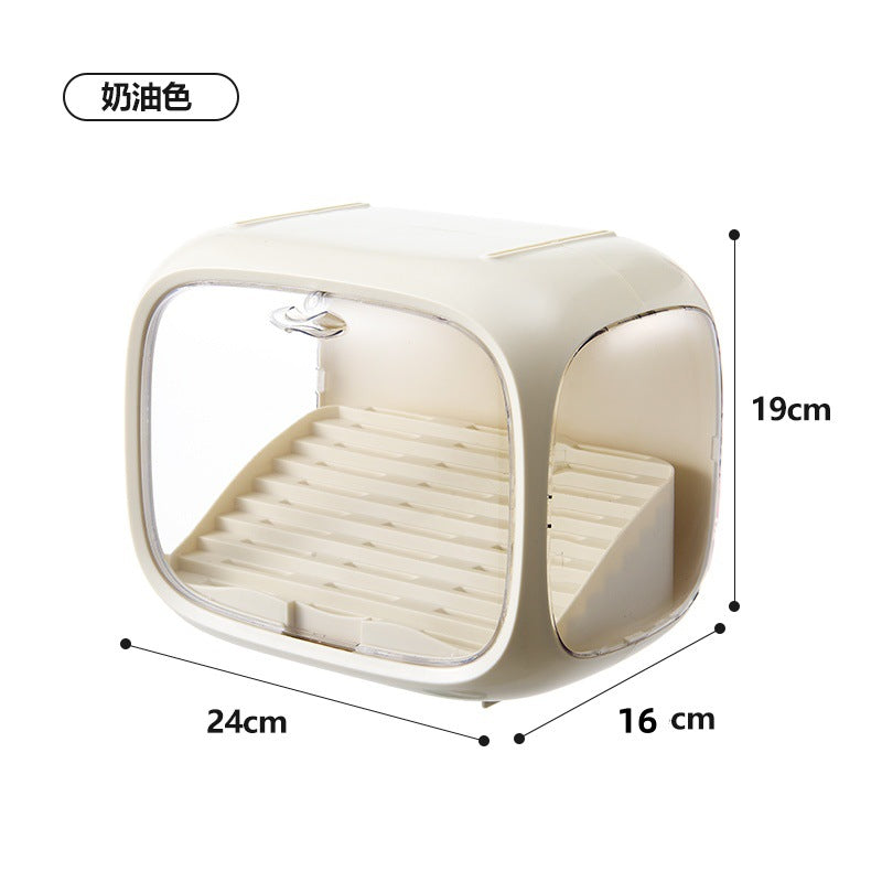 Badge Animation Bar Storage Box Dustproof Moisture-proof Shelf Peripheral Millet Standing Card Display Box Space Capsule