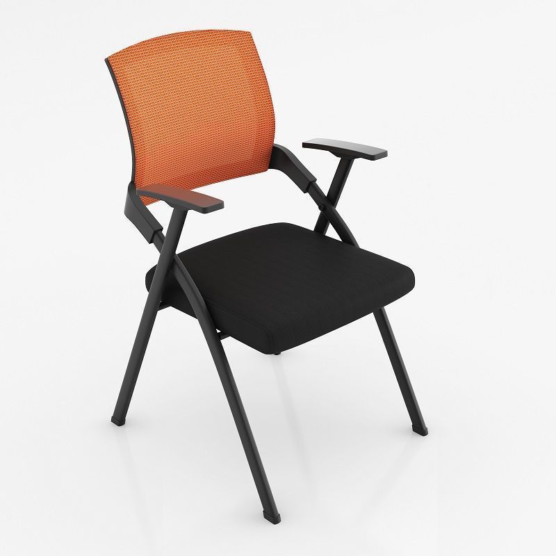 Training folding chair backrest with table board conference room training table and chair all-in-one stool foldable office chair training chair