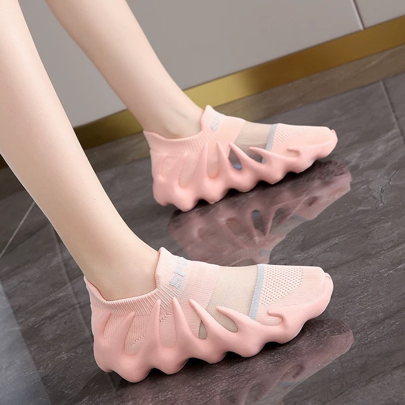 Octopus shoes women's 2025 spring/summer new collection - versatile mesh breathable lightweight shock-absorbing casual athletic running yeezy shoes