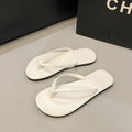 Women's flip-flops - beach sandals, non-slip, summer casual flat soft sole half slippers for outdoor wear