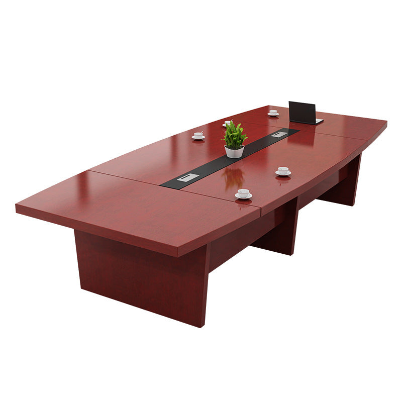 Saint li paint conference table - long table, minimalist modern oval, large conference table
