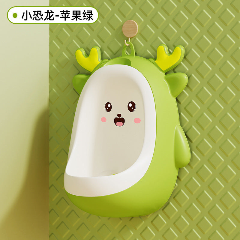 Wall-mounted potty for boys - portable urinal for babies & toddlers - standing toilet training urinal - pee training device