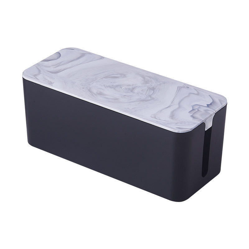 Plastic wire storage box directly from the manufacturer Power plug board Wire box Hub box Socket data cable storage box