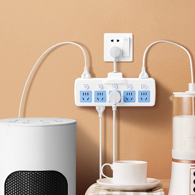 For homesocket converter plug one-to-multi-function power strip multi-socket power expansion panel power strip cable board