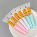 Zhiwei silicone mask brush diy beauty care tool beauty salon spa tool makeup brush soft glue head