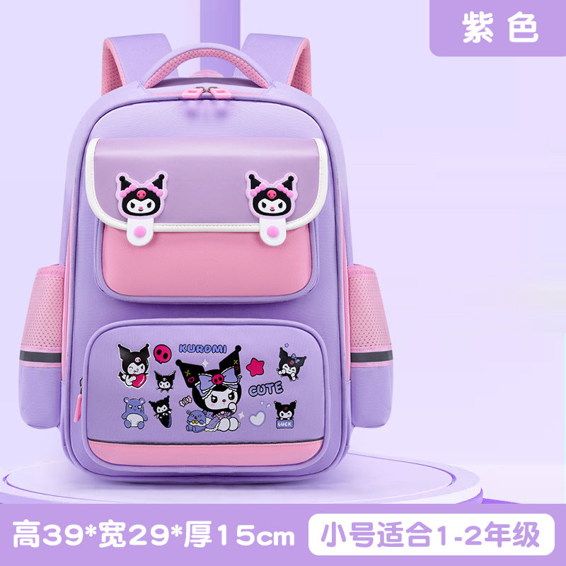 New Elementary School Girls Children's School Bag Cute Girls Backpack Large Capacity Burden Reduction Junior High School Students Japanese School Bag