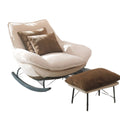 Used light luxury rocking chair lazy sofa balcony lounge chair adult sleeping home leisure chair