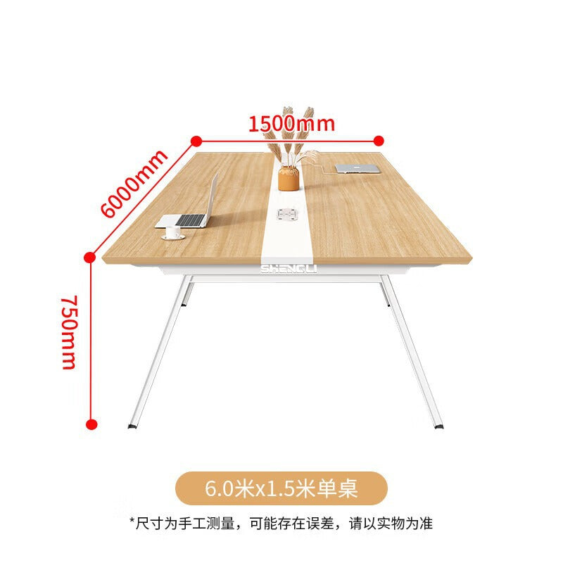 Saint li conference table long table negotiation training table casual conference room meeting table and chair combination