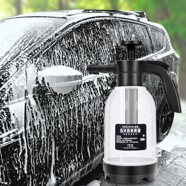 Car electric car wash foam watering can Air pressure automatic pressurized watering kettle Multifunctional cleaning watering spray head