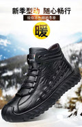 Best sellingmen cotton shoes genuine leather cotton boots pilot quick-heat shoes fleece-linedheattech cotton shoes wool heattech snow boots