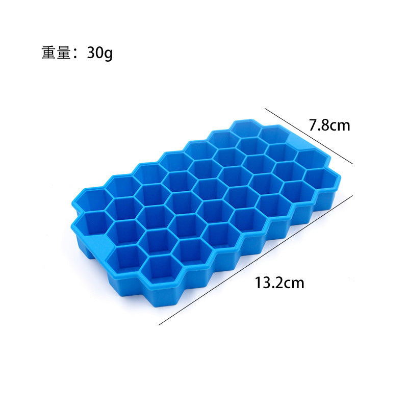 Large ice cube mold ice tray ice box silicone large square ice for home frozen ice cubes large food grade homemade handy gadget