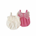 Newborn baby romper - summer lightweight sleeveless bodysuit - cute baby girl's tank top - summer fashion triangle romper
