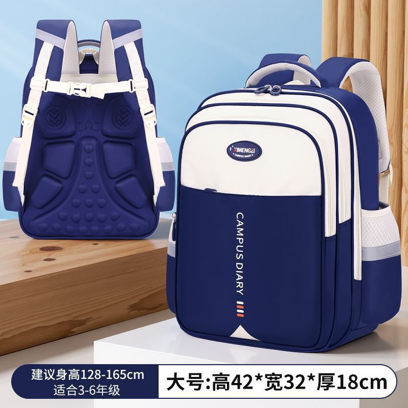 scoolbag british style kids schoolbag primary school girls burden reduction lightweight large capacity backpack wholesale