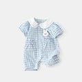 Summer super cute baby clothes summer clothes for small months to go out cute western style baby girl thin short-sleeved one-piece