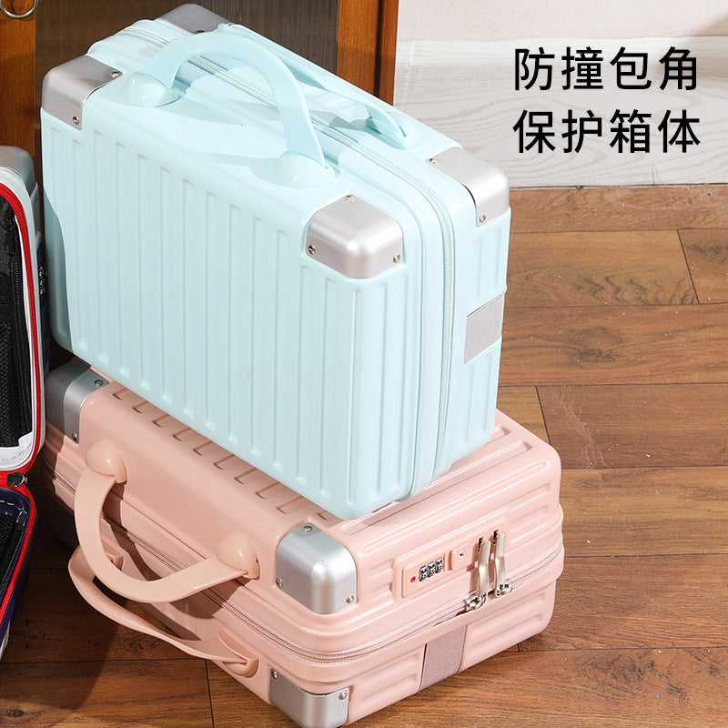 New Password Suitcase Men's and Women's Gift Box 14 Inch Mini Cute Cosmetic Case Suitcase Storage Box