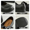 Loafers 2026 new arrival spring autum british style retro small silver buckle round toe pvc slip-on thick sole loafers