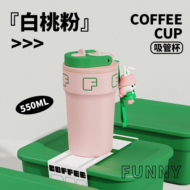 316 food-grade coffee mug with temperature display, stainless steel insulated tumbler, keeps drinks hot or cold, stylish water bottle, wholesale gift cups
