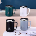 304 stainless steel mug double layer inshousehold cup creative tea cup office office workers coffee drinking cup gift
