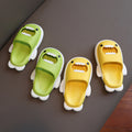 2023 new shark kids' slippers - wholesale anti-slip cartoon sandals for boys, girls, babies, summer home, bathroom, and bath use