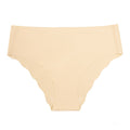 fashionplus size seamless wavy edge underwear for women soft breathable cotton ladies ice silk briefs wholesale
