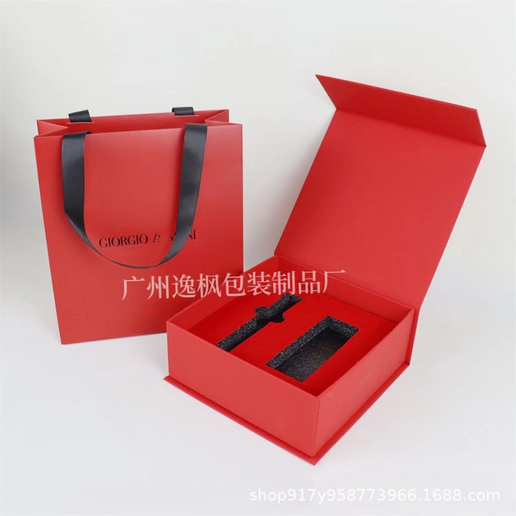 阿玛空礼盒包装礼盒香水礼盒套装唇釉粉底液气垫包装空盒礼