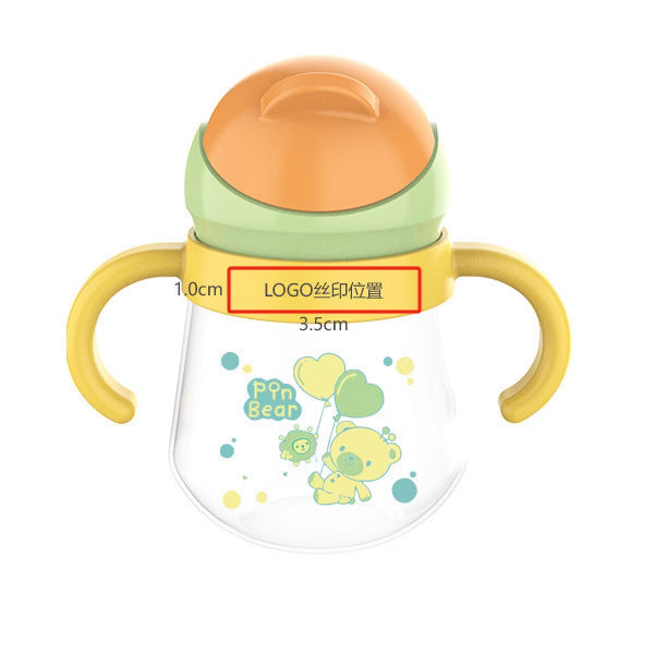 Source factory personalized baby anti-choking straw cup kids water kettle baby water cup maternal and baby products baby learning drinking cup