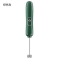 Customizable milk frother, handheld electric milk foamer, home use mixer, cordless battery-powered egg beater, milk foaming device