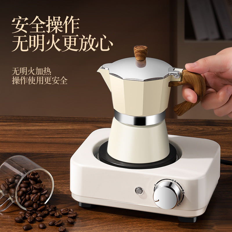 Multifunctional electric stove moka pot heating stove mini small electric stove for home tea maker knob tea stove electric tea stove