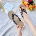 Women's flat slippers - korean style fashion flip-flops - summer sandals - new comfortable soft sole thong beach slippers
