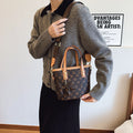 2025 new cross-border women's bag: premium bucket bag, fashionable ladies' versatile tote, printed shoulder & crossbody bag