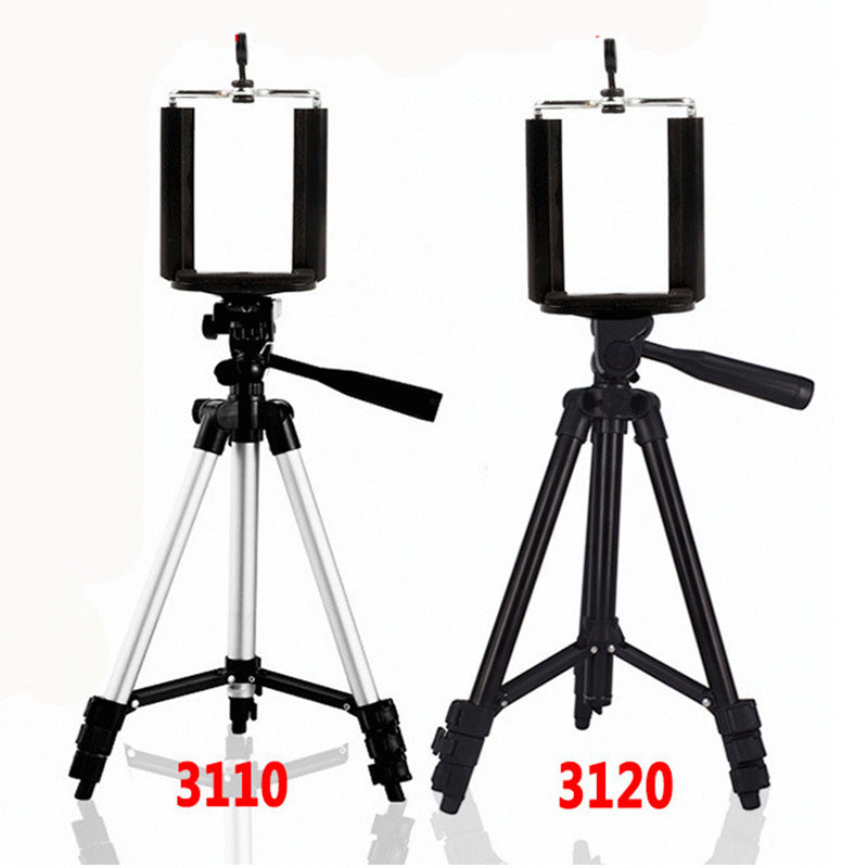 3110 tripod live broadcast bracket mobile phone fishing light tripod photography tripod telescope live broadcast handy gadget