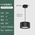 Hanging wire model-black shell- 5inch -18w-neutral light 4000k