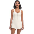 Big sale cross-border nude fashion tape bottom sports dress outdoor running jumpsuit fitness yoga tennis skirt
