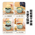 304 stainless steel instant noodle cup - portable double-walled bowl with lid for student dorms, japanese-style lunch box, bento box, gift