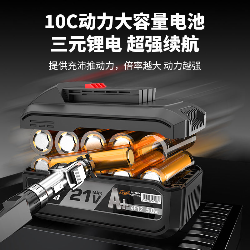 Nanwei lithium battery hydraulic pliers charging hydraulic crimping pliers electric crimping pliers wire terminals copper nose pressing cable pliers