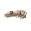 Nordic clothing store sofa simple modern curved internet celebrity shaped creative accessible luxury beauty salon casual store reception