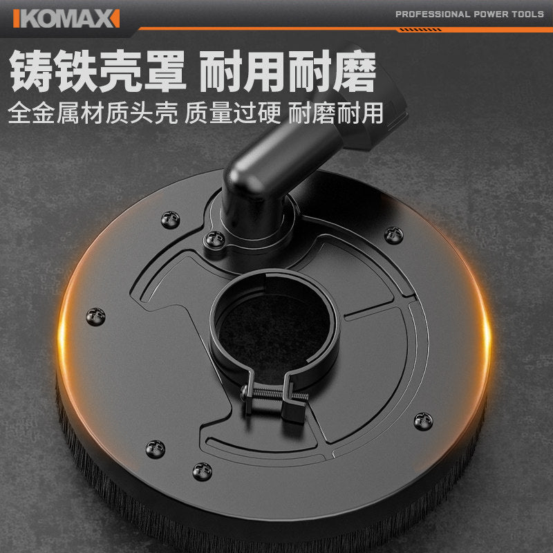 Angle grinder to shovel wall rough planer dust-free and no dead ends sanding planer wall machine concrete renovation putty sanding handy gadget