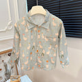 All-over duck print