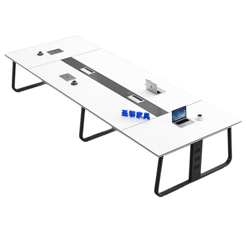 Saint li business conference table and chairs - long table for meetings, simple modern reception, negotiation, and training