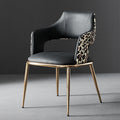 Luxury dining chair - modern minimalist casual study makeup stool - designer high-end villa italian restaurant chair