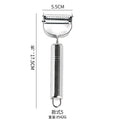 Stainless steel 3-in-1 peeler set - fruit, vegetable, and potato peeler for home and commercial use - kitchen gadget set