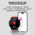 2025 precision non-invasive blood glucose monitoring smartwatch: measures blood uric acid, lipids, blood pressure, heart rate, and body temperature. features nfc payment and smart calling