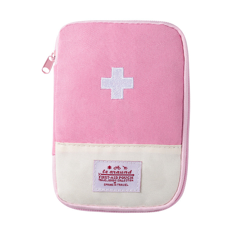 Portable medical bag Portable medicine storage bag Cross small medicine bag Travel storage medicine bag