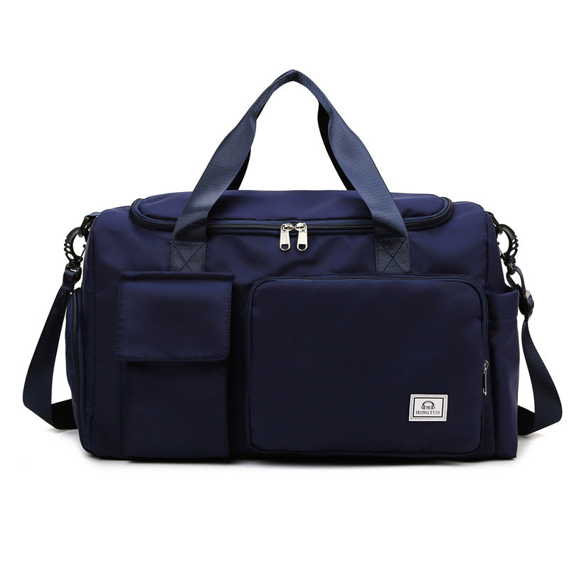 New portable swimming bag dry and wet separation waterproof large capacity fitness bag travel bag oblique span luggage bag wholesale