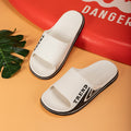 Clearance slippers men's summer new arrivalfashionoutwear beach slippers soft bottom outdoor home bathroom couple one-piece cool