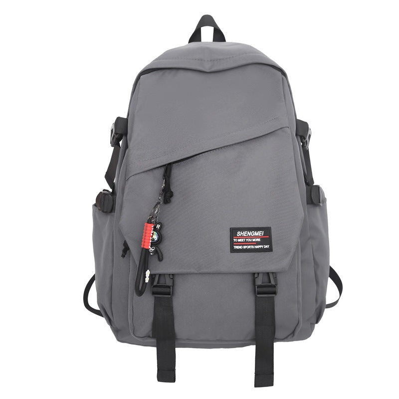 New large-capacity junior high school students backpack schoolbag travel computer backpack business leisure commuter backpack