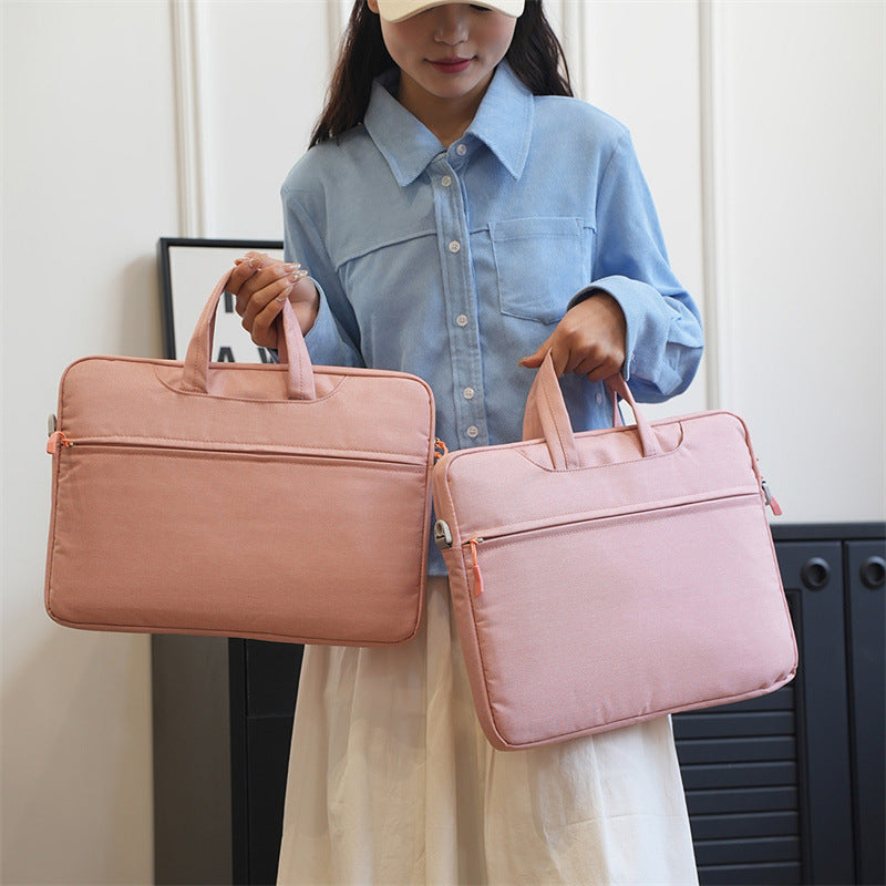 New laptop bag, business notebook liner bag, lightweight and shockproof, computer tablet protective case can print logo.