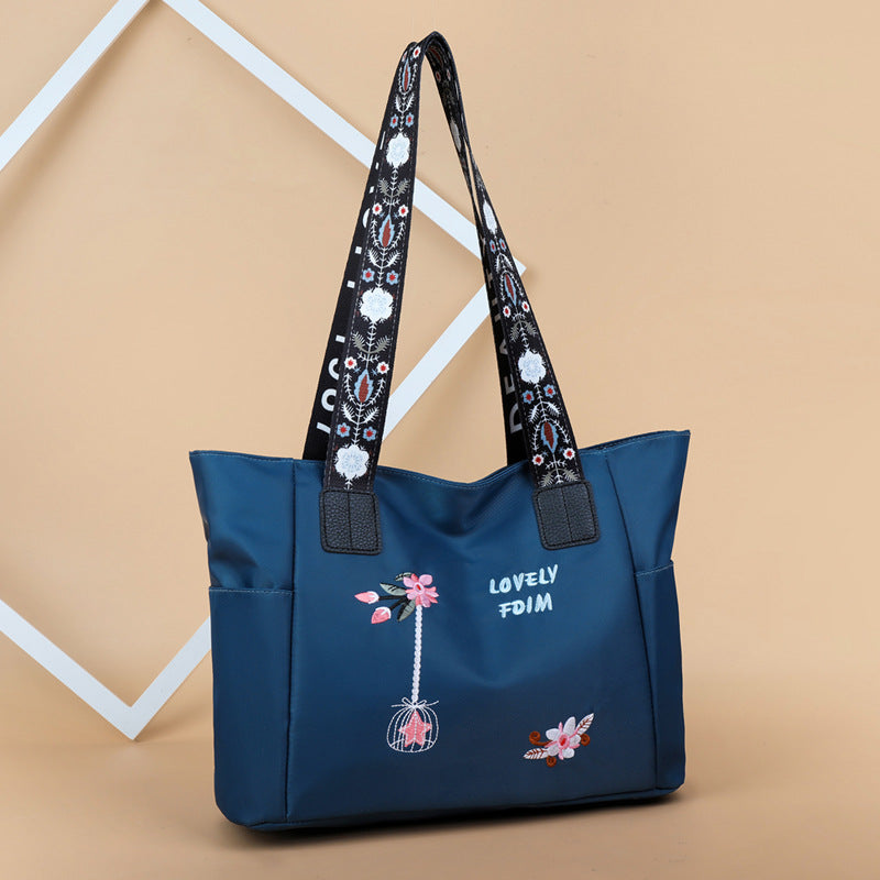 new arrival shoulder bag fashionembroidersatchel bag casual lightweight large capacity bag ladieswear bag dropshipping