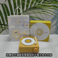 X11 yellow + plaid bear gift bag